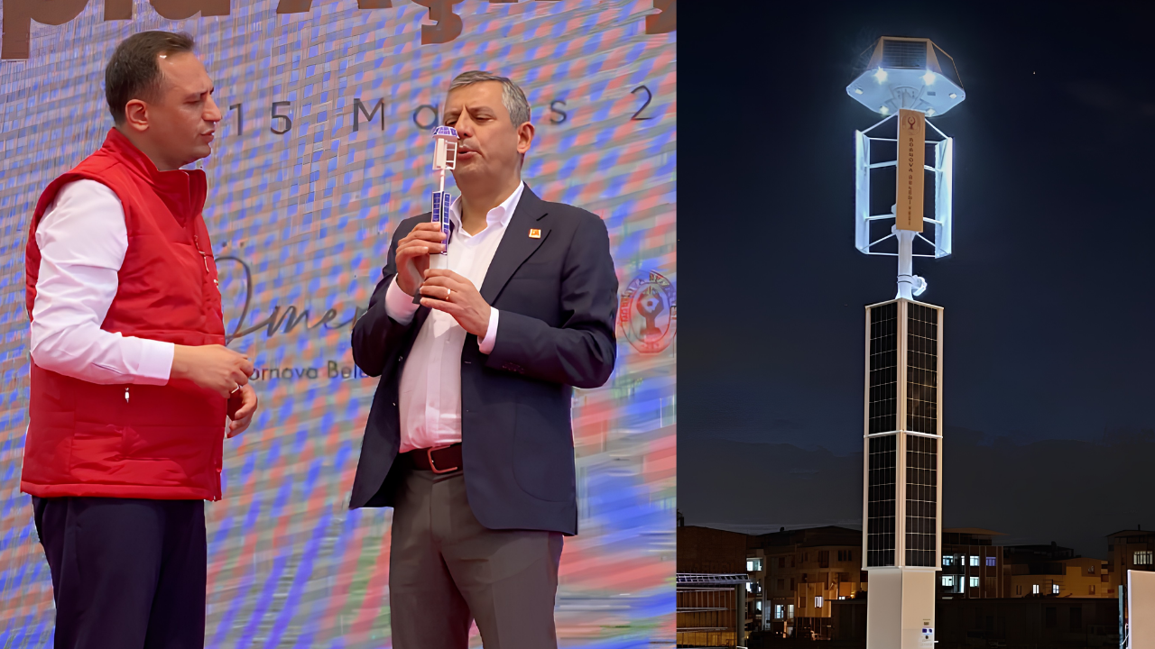 Bornova parkları yenilenebilir enerjiyle aydınlanacak