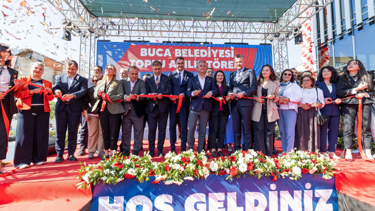Buca’da 16 proje toplu açılışla hizmete girdi