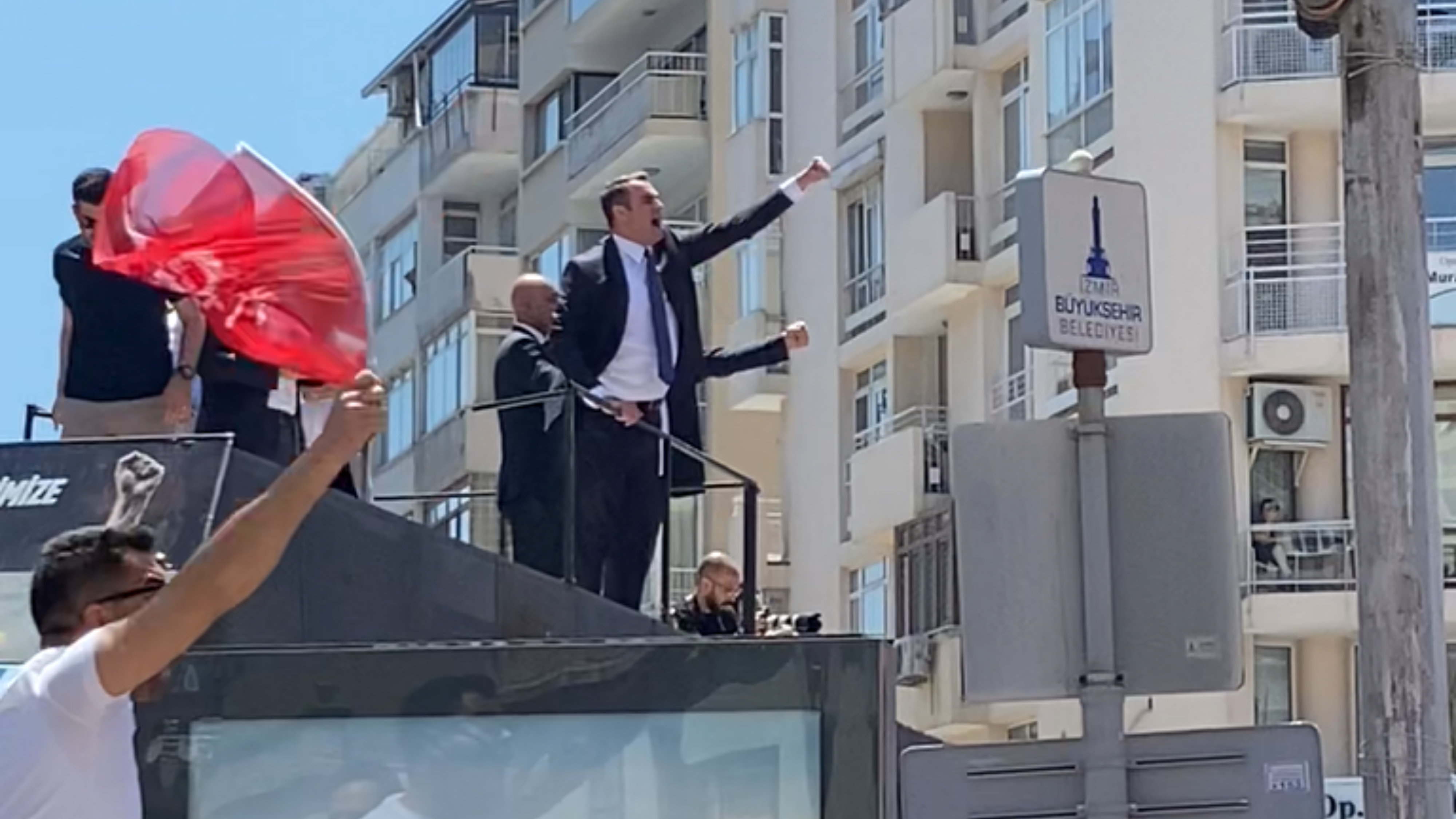 Çağatay Güç Özgür Özel Miting