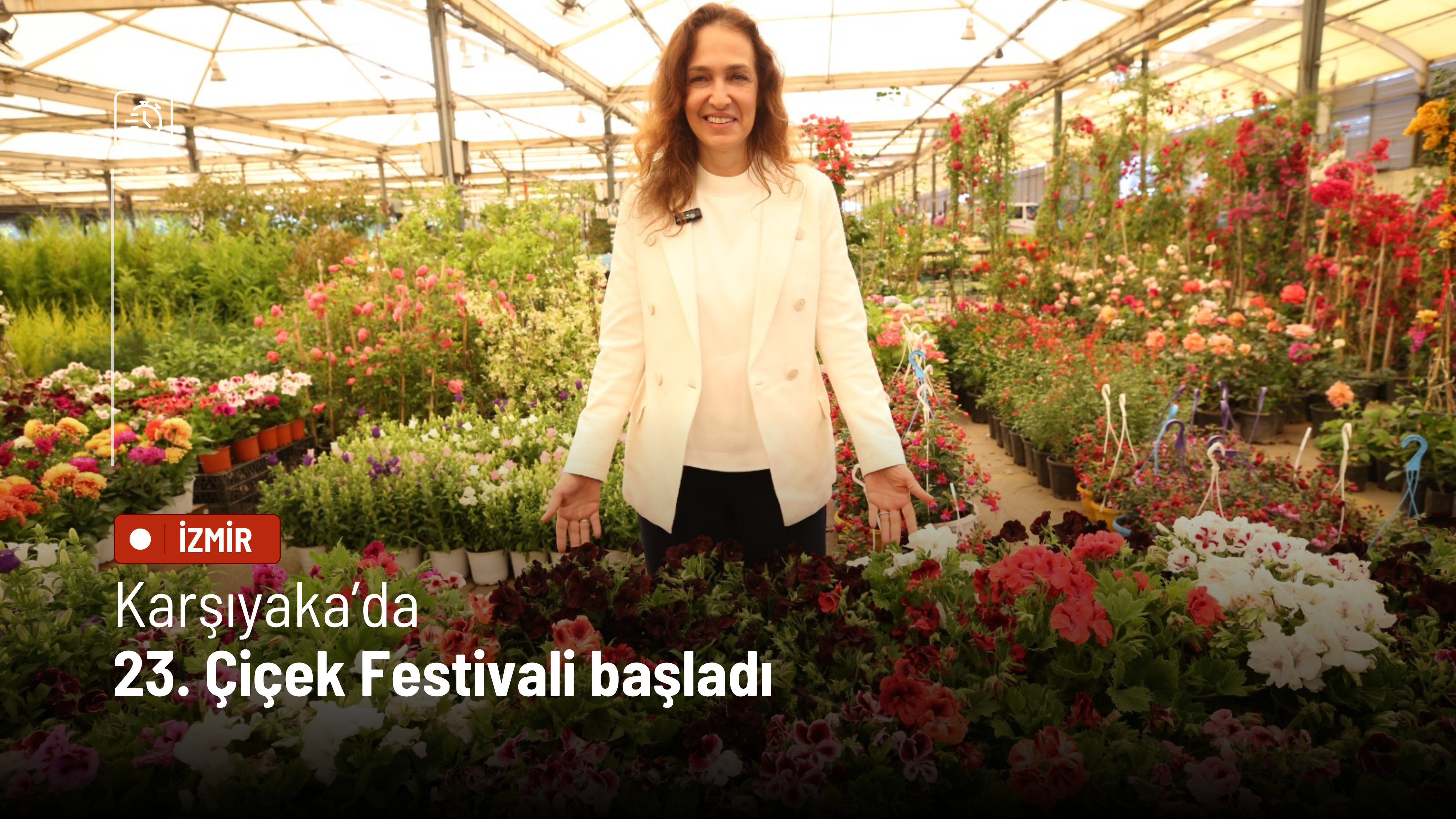 Karşıyaka’da 23. Çiçek Festivali başladı