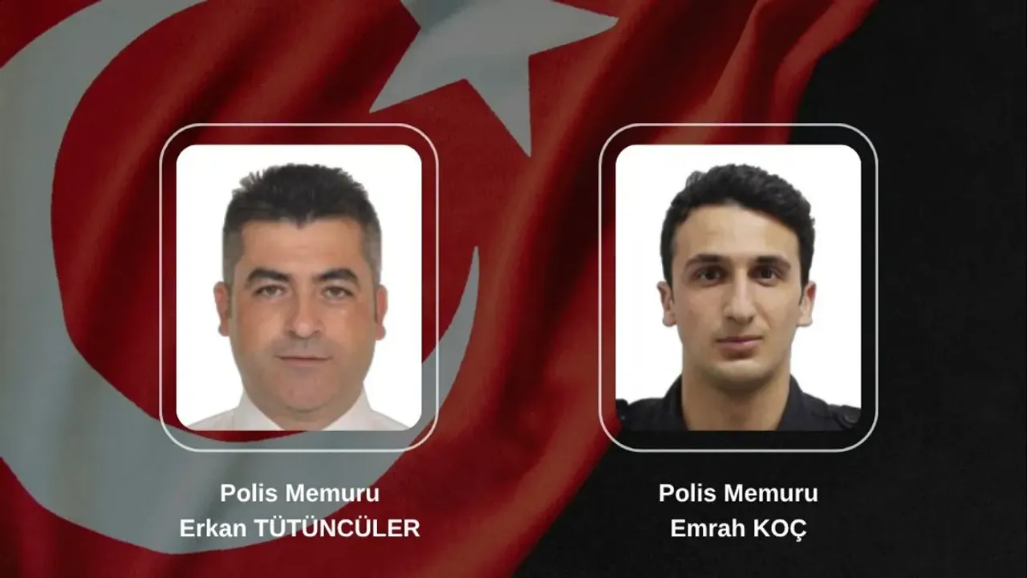 Kavgayı ayırmaya çalışan polislere silahlı saldırı: 2 polis memuru şehit oldu