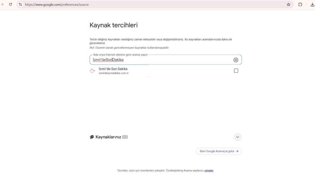 Kaynk Tercih