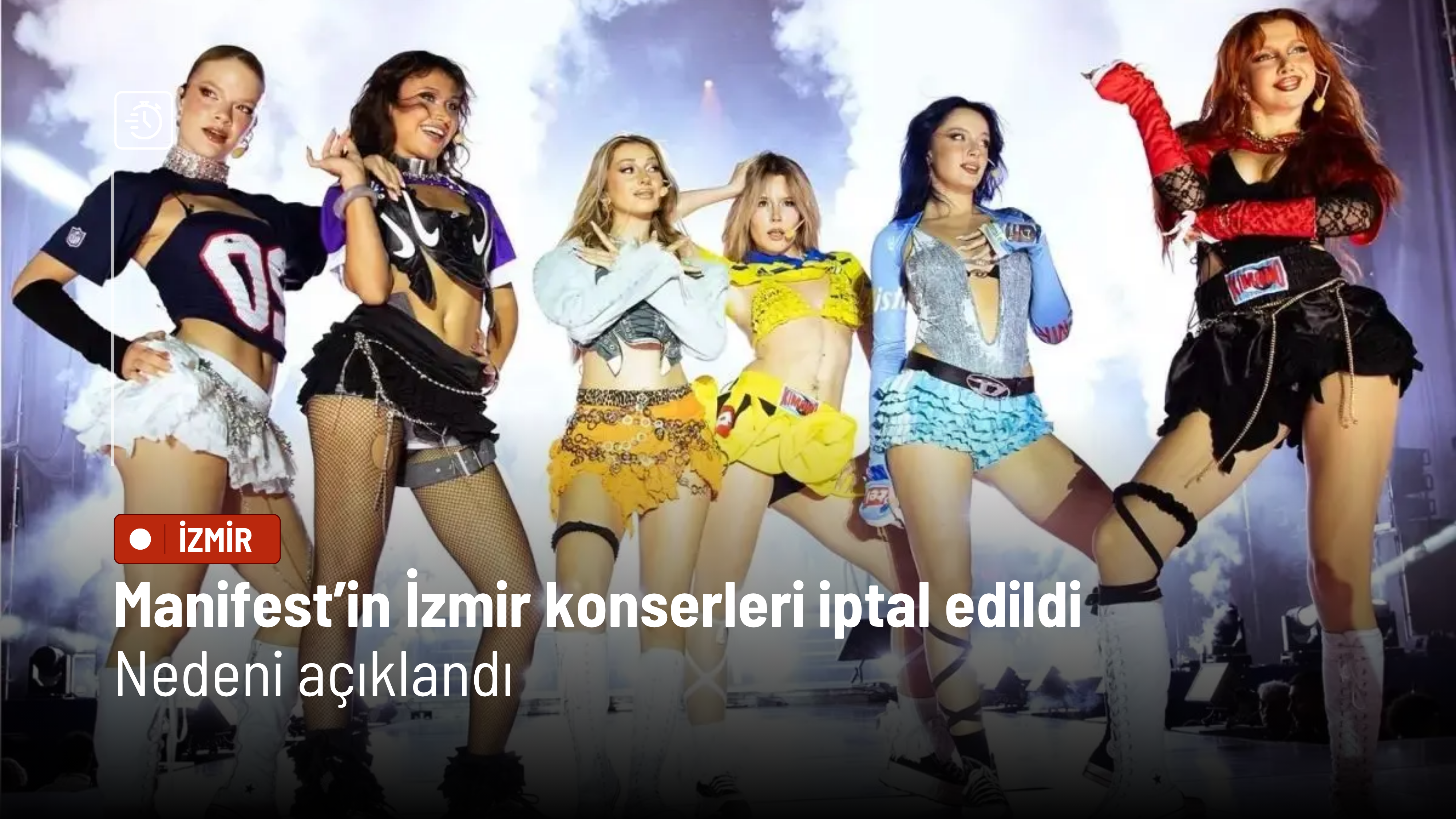 Manifest’in İzmir konserleri iptal edildi: Nedeni açıklandı