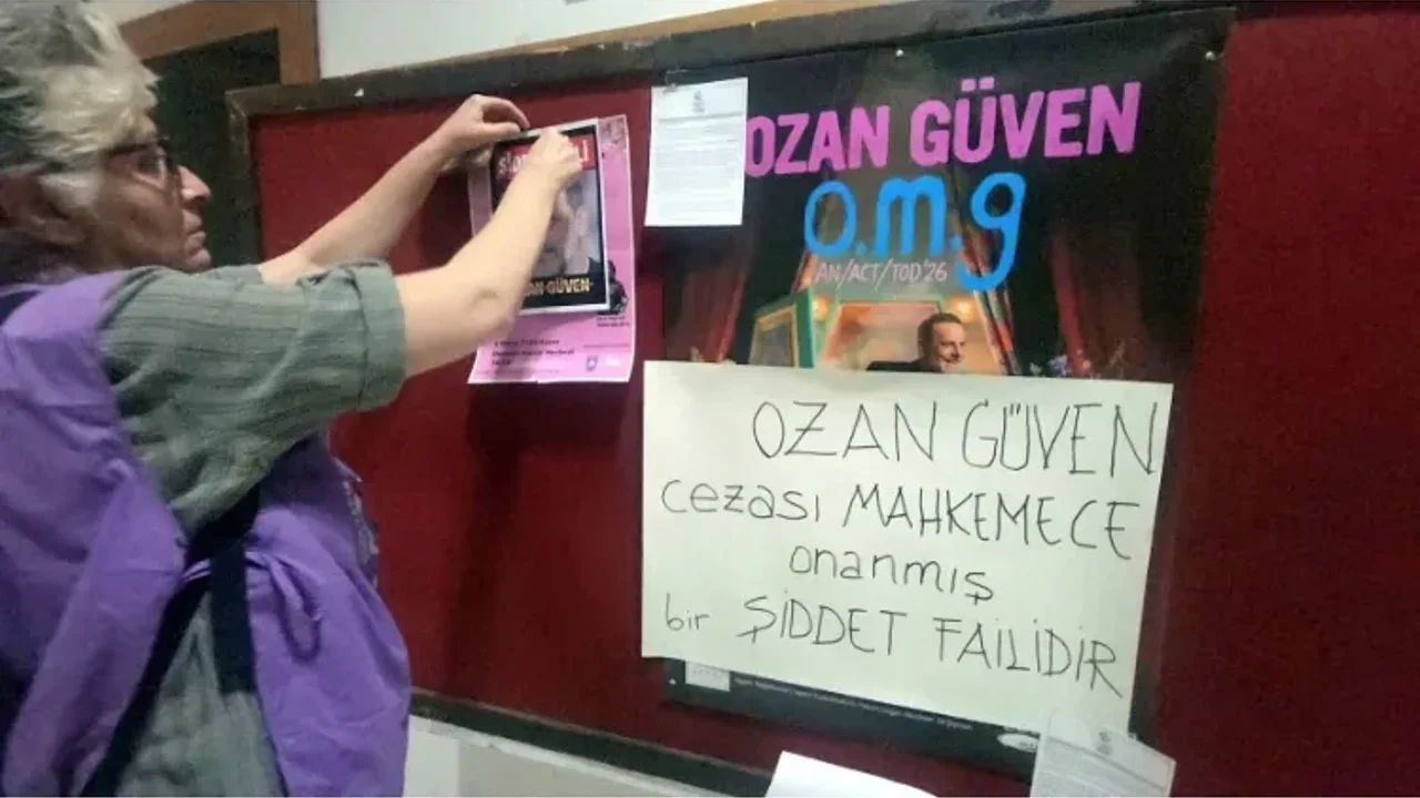 Bodrum’da Ozan Güven protestosu: Kadınlardan kültür merkezi önünde eylem