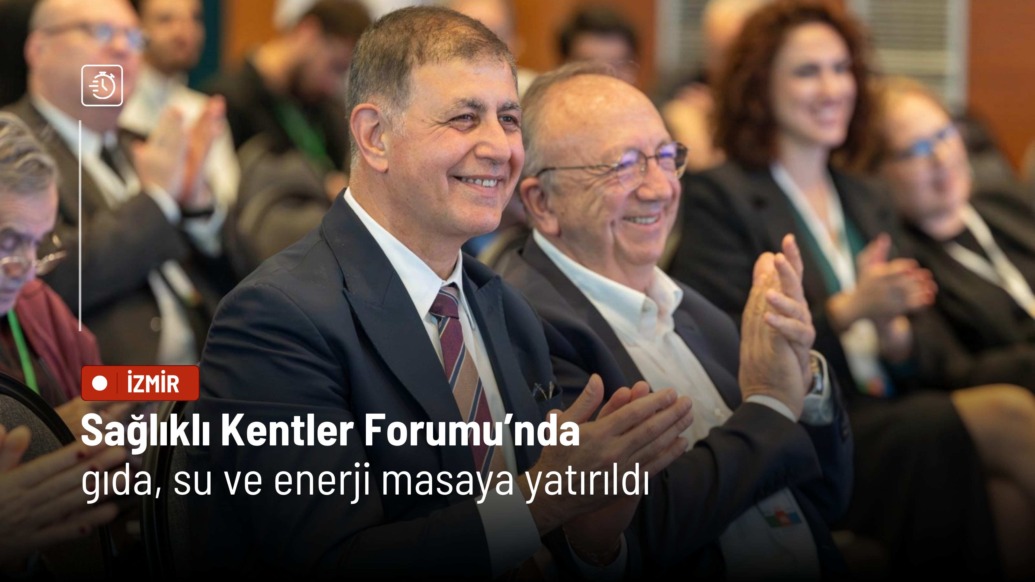 Sağlıklı Kentler Forumu’nda gıda, su ve enerji masaya yatırıldı
