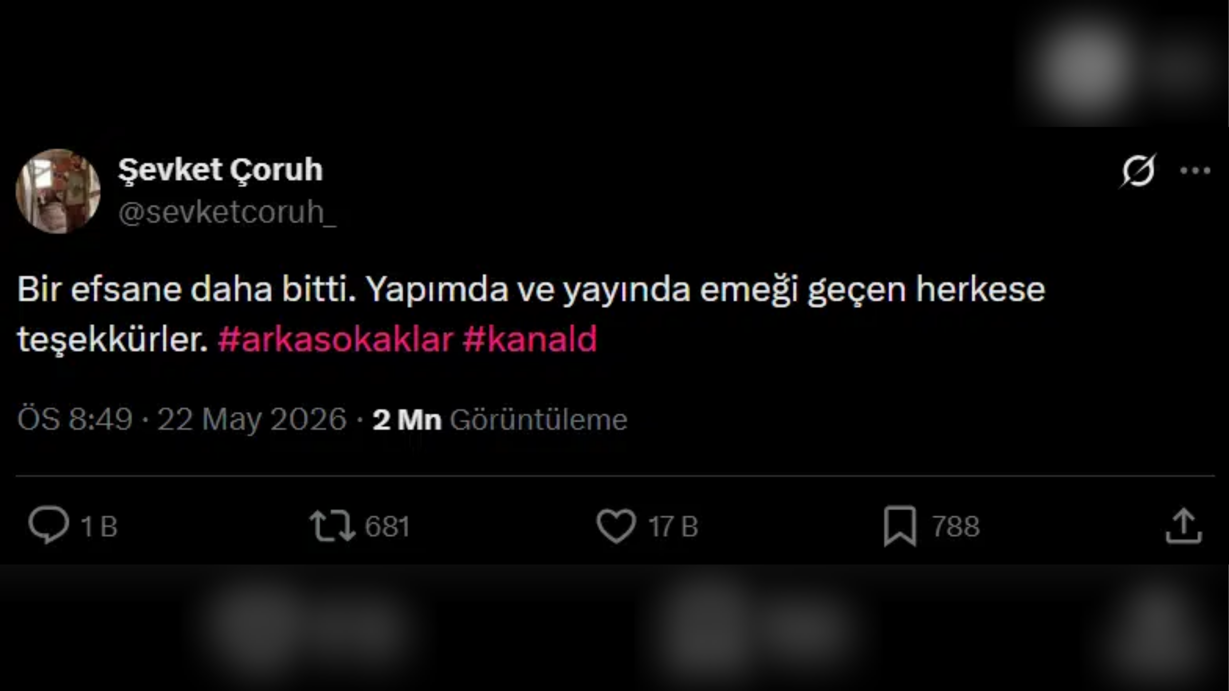 Şevket Çoruh Arka Sokaklar Final