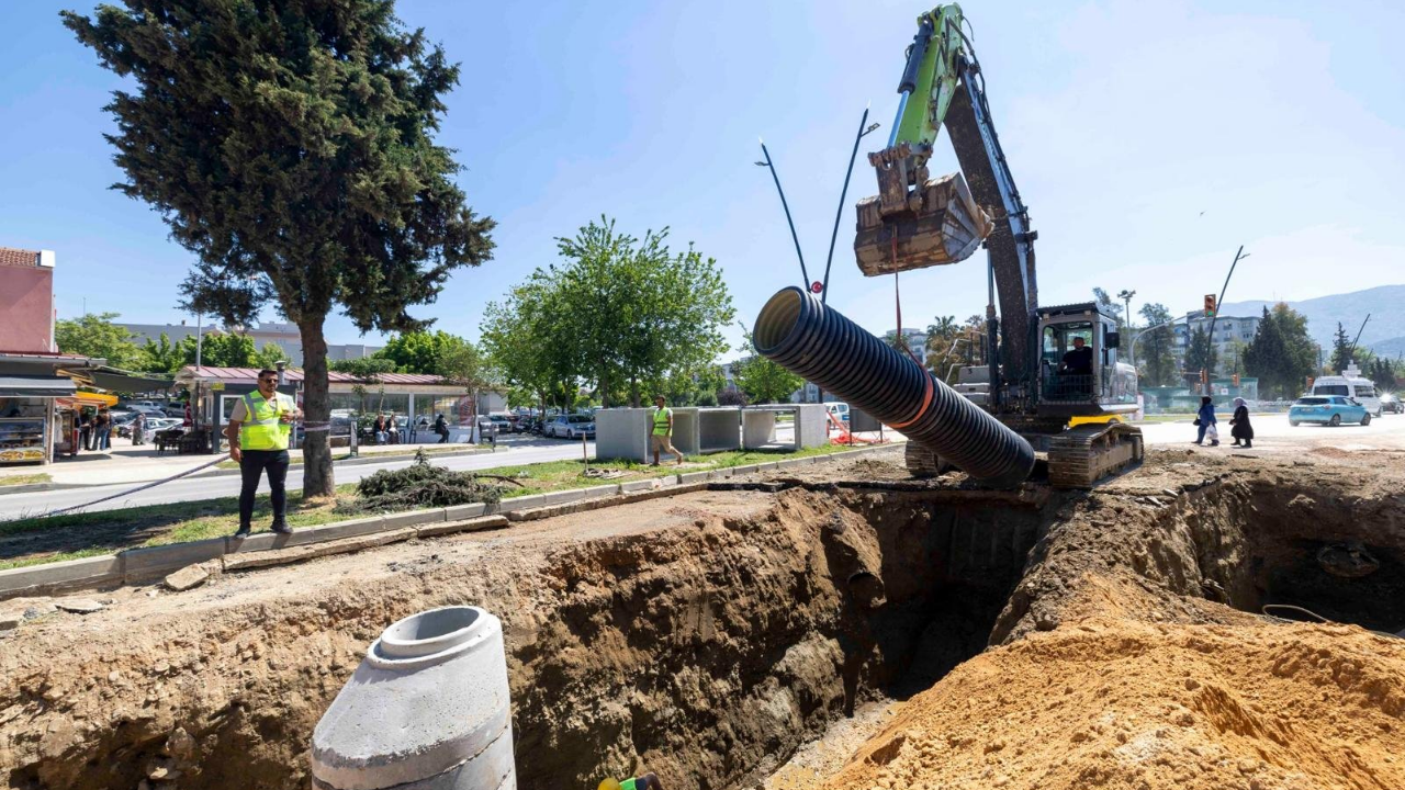 Büyükşehir’den Tire’de su baskınlarına karşı 300 milyon liralık altyapı projesi