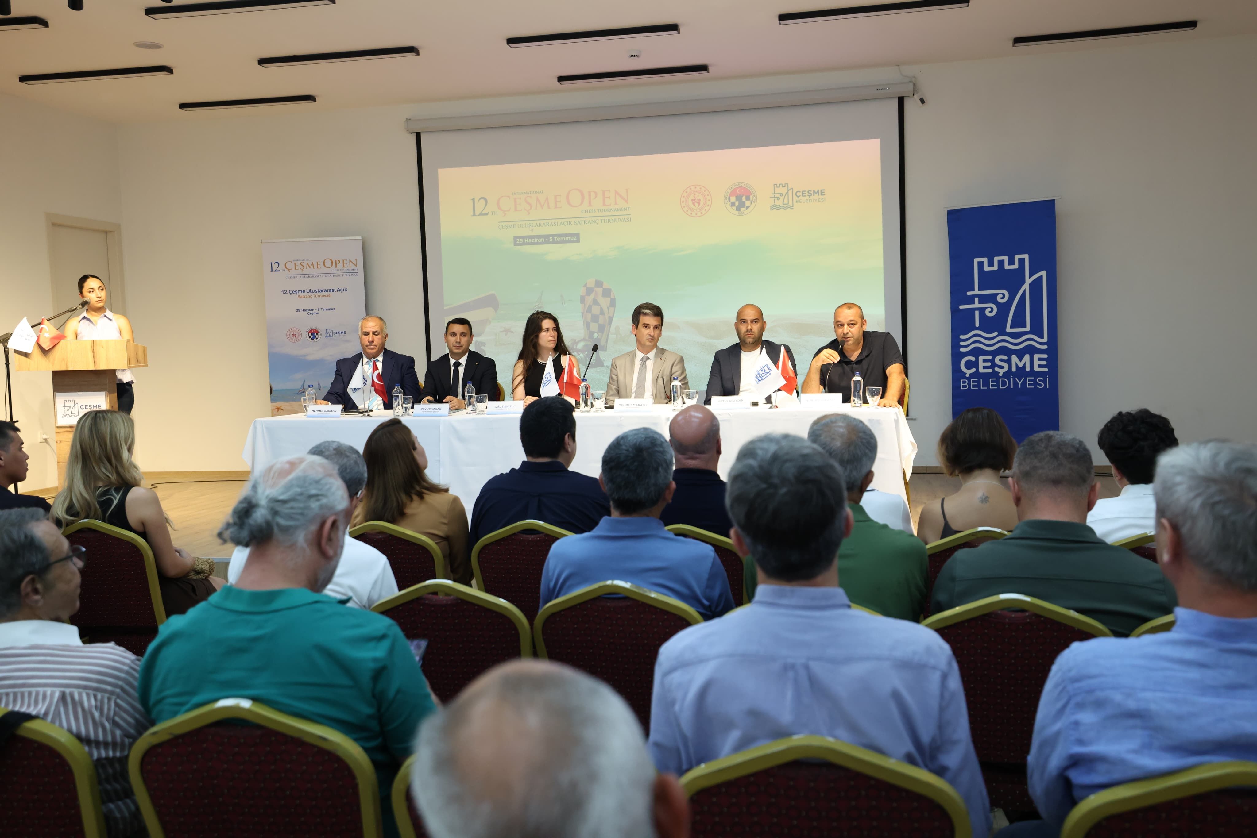 12. Çeşme Uluslararası Açık Satranç Turnuvası Başlıyorphoto 2026 06 16 13 58 25