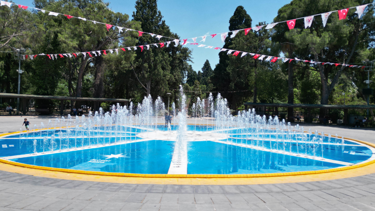 Büyükpark'in Simge Havuzu Yenilendi1