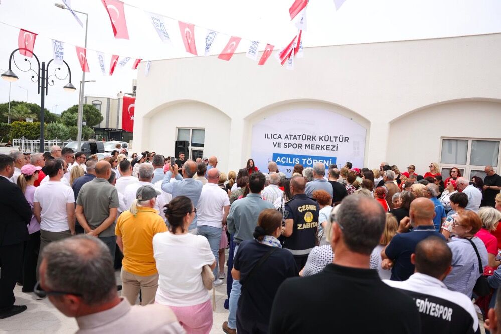Çeşme’de 19 Mayıs Coşkusu Ilıca Atatürk Kültür Ve Spor Merkezi’nin Açılışıyla Taçlandıphoto 2026 05 19 16 04 19 4