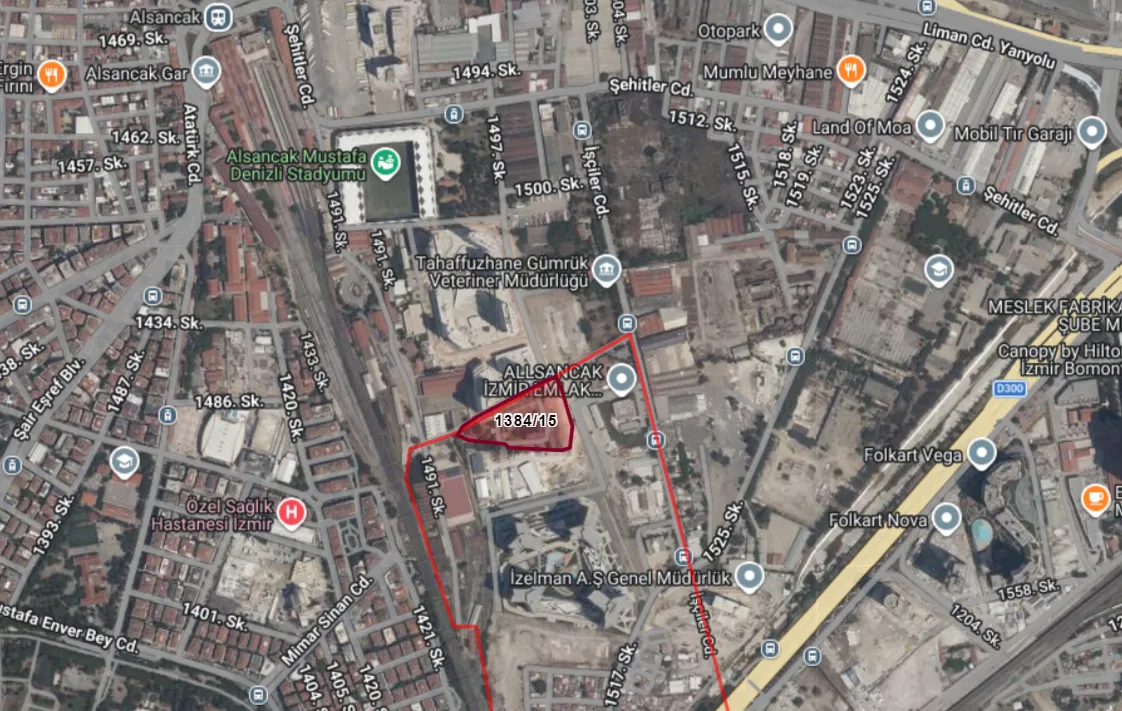 Konak’ta TCDD arazisine ilişkin imar planı askıya çıktı: 24 kata kadar yapılaşma izni
