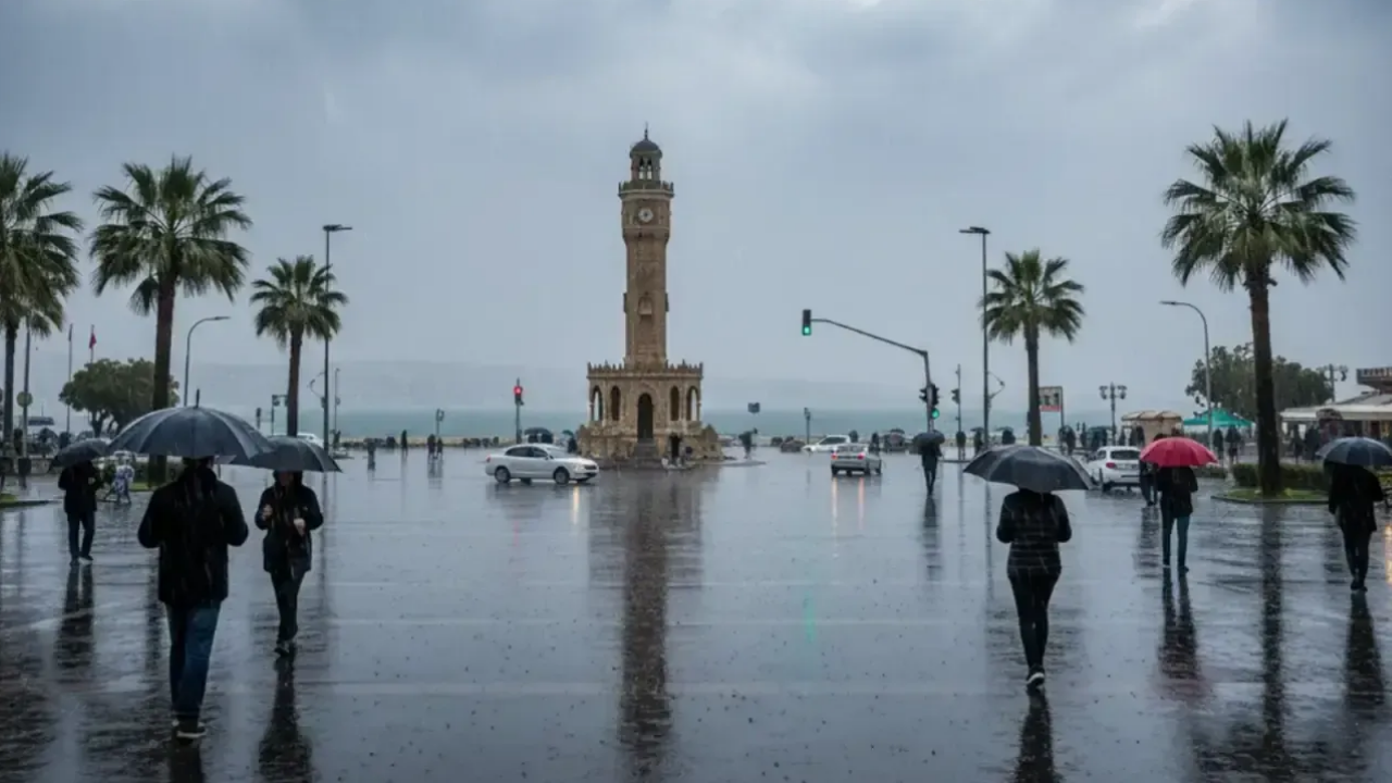 Meteoroloji’den İzmir için sarı kodlu uyarı: Fırtına 12 saat etkili olacak