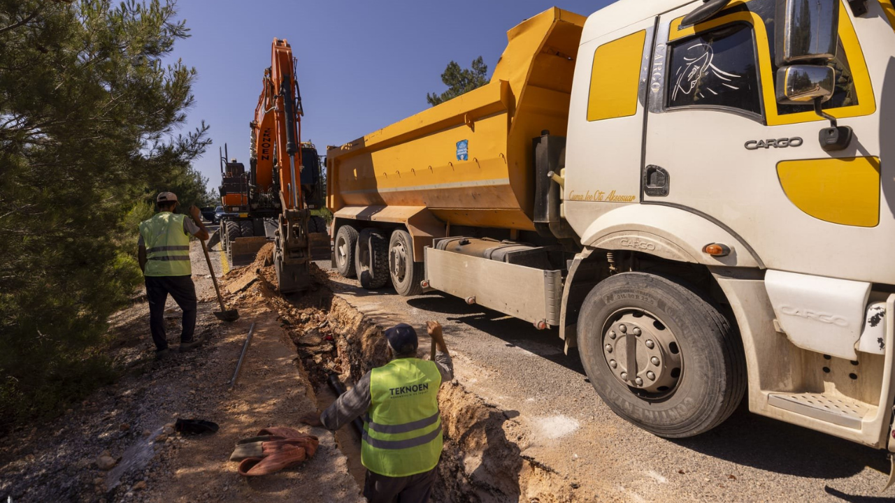 İzsu’dan Urla’nın Kırsal Mahallelerine 40 Kilometrelik Içme Suyu Hattı2