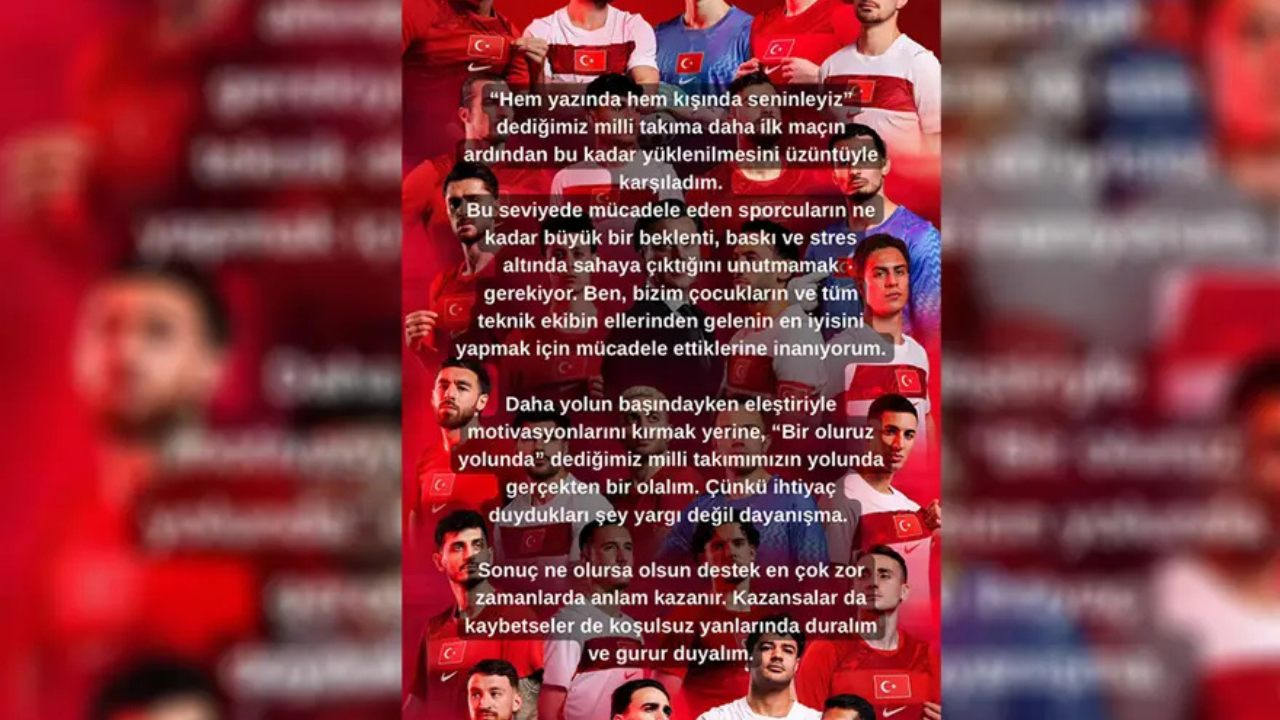 Tarkan'nda Milli Takıma Destek