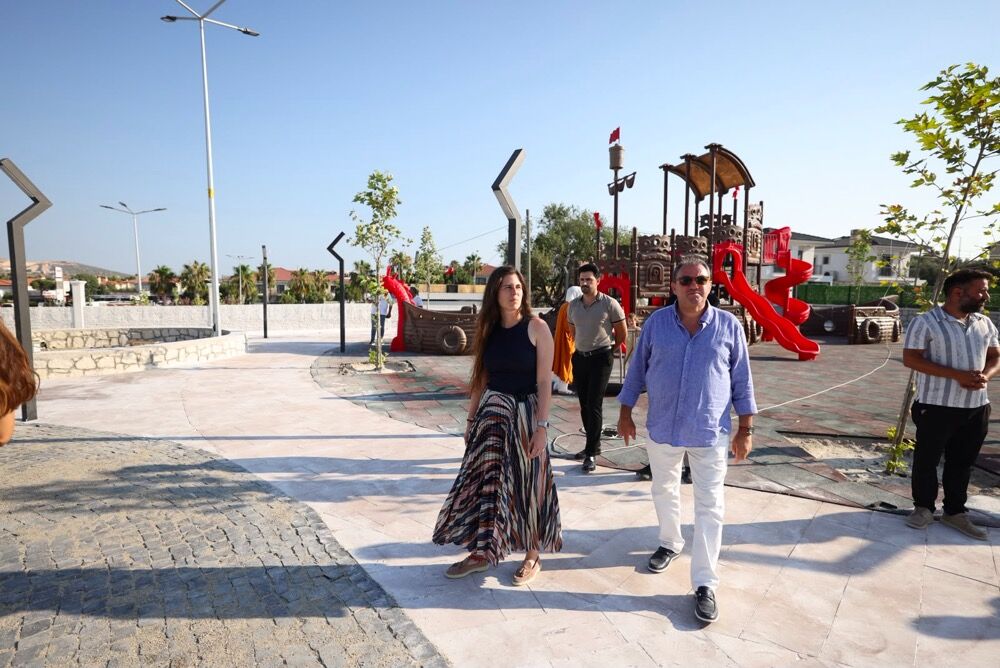 Başkan Lâl Denizli, Park Ve Bahçeler Çalışmalarını Yerinde Incelediphoto 2026 07 22 09 48 42