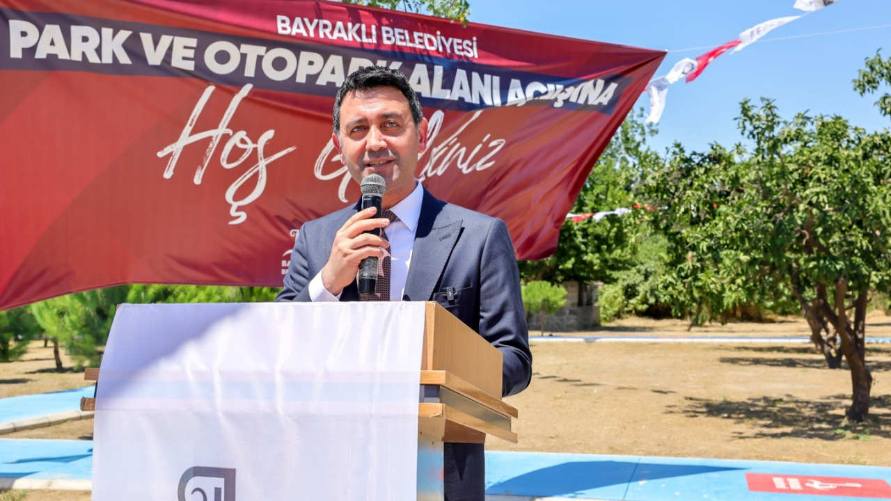 Bayraklı'da Mehmet Ali Sarızeybekler Parkı Hizmete Açıldı3