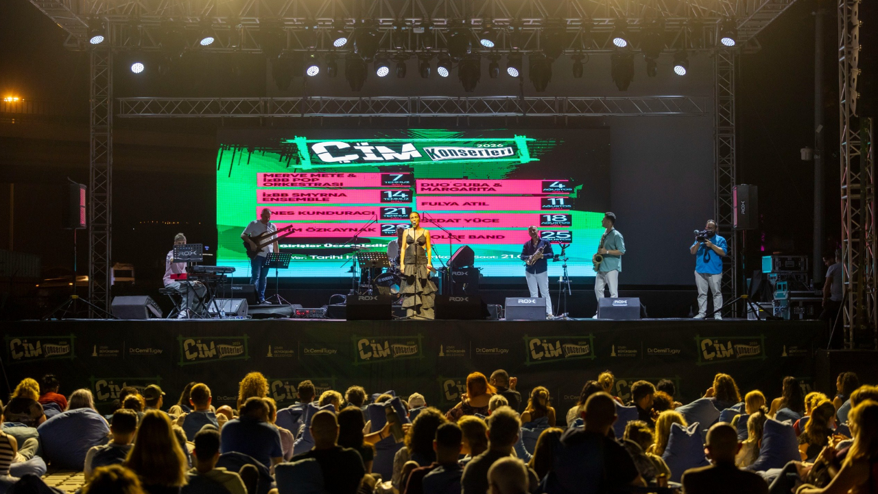 Çim Konserleri’nde müzik şöleni sürüyor: Ağustos programı belli oldu