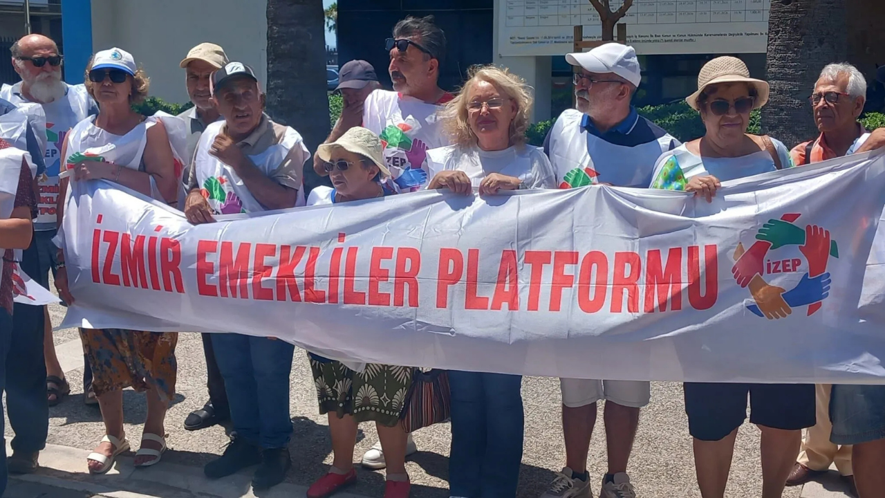 Emekliler Konak'ta Ses Yükseltti1