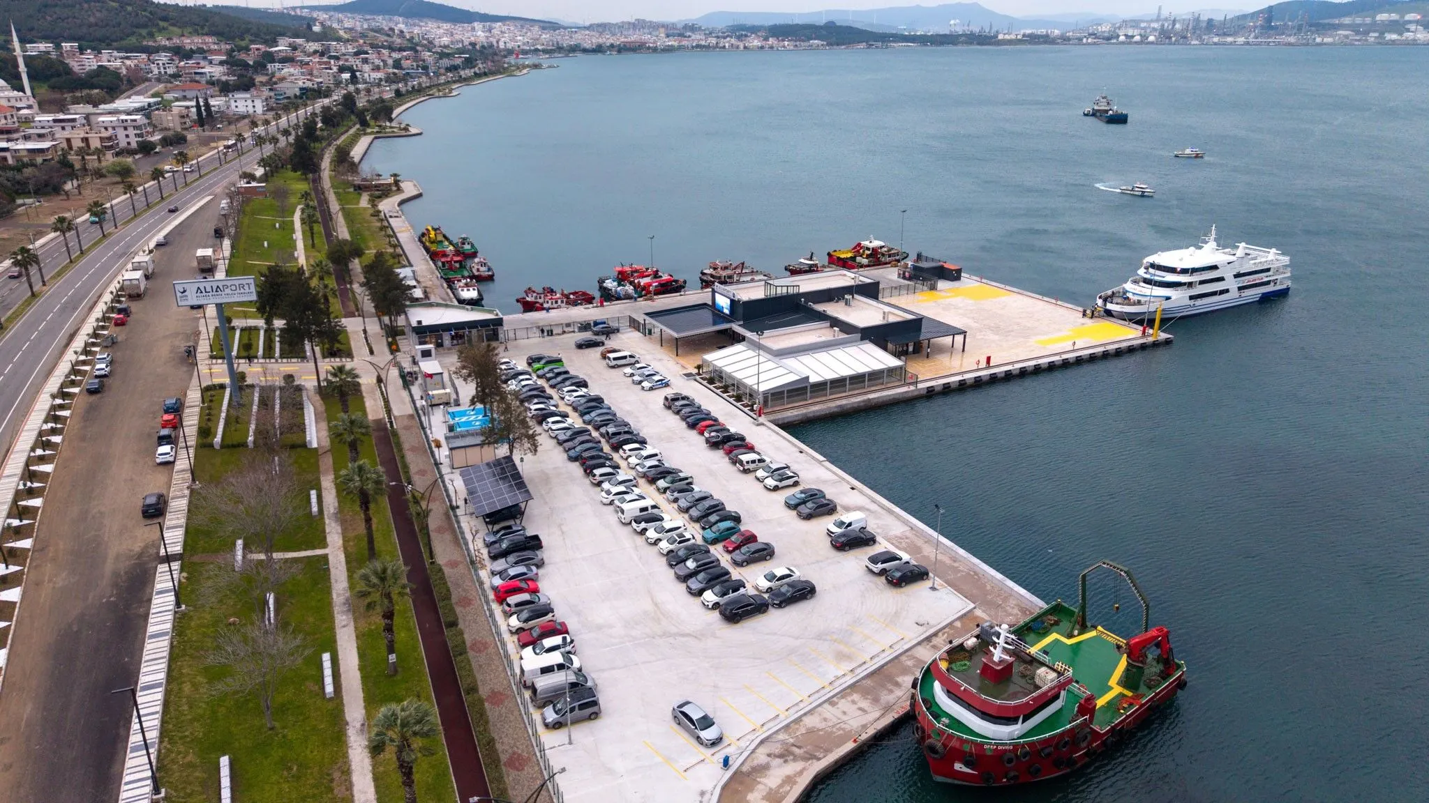 İzmir’den Midilli’ye yeni ulaşım rotası tuttu: Aliaport’tan 3,5 ayda 25 bin yolcu geçti