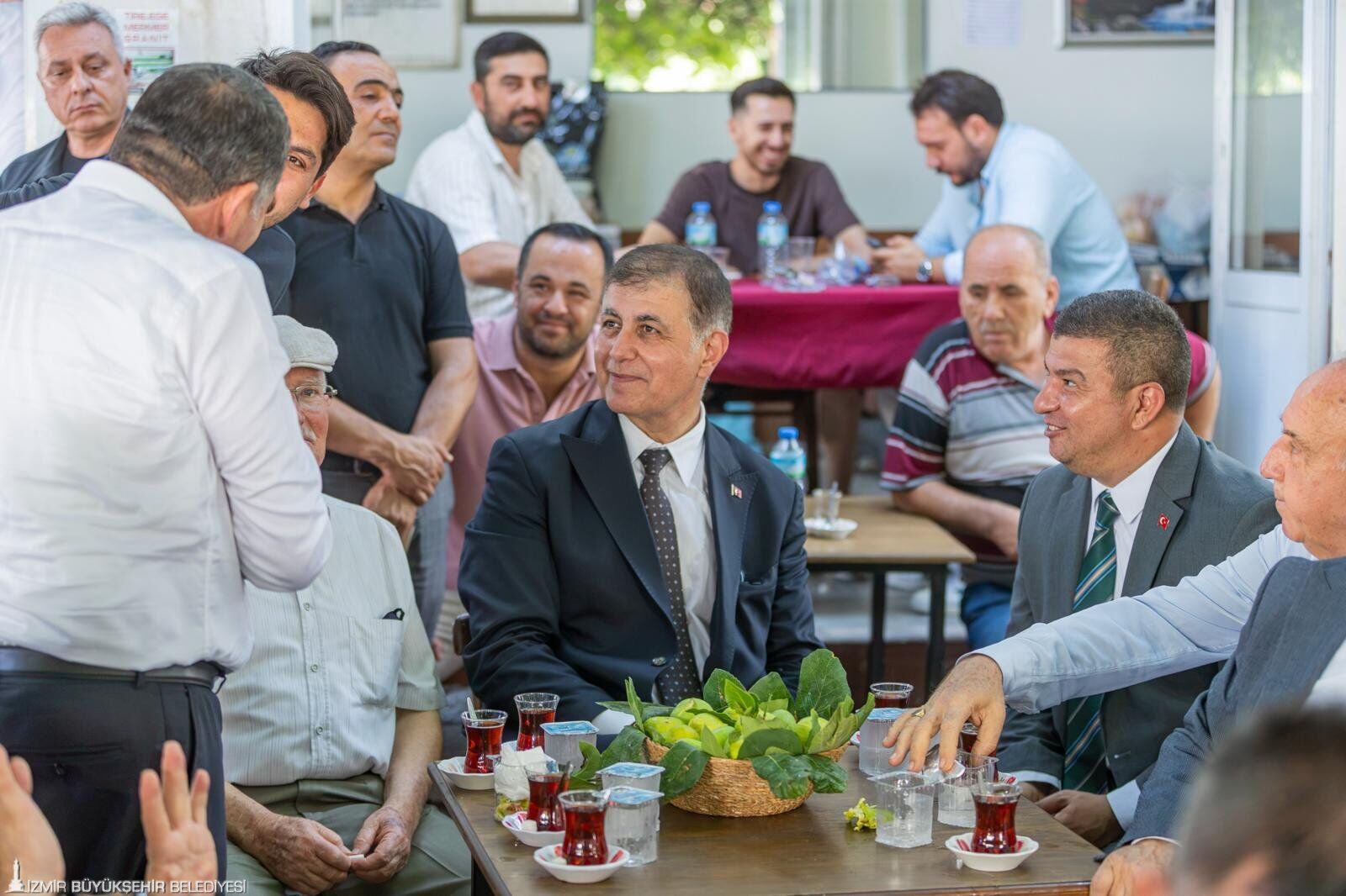 İzmir Büyükşehir Belediyesi’nden Üreticiye Kerevet Desteği