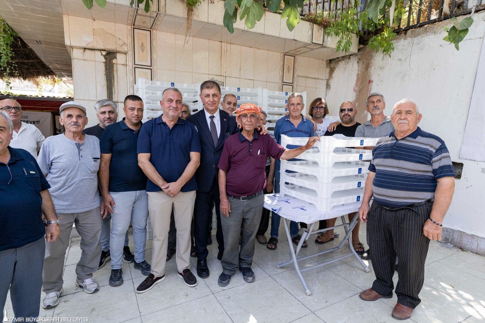 İzmir Büyükşehir Belediyesi’nden Üreticiye Kerevet Desteği2