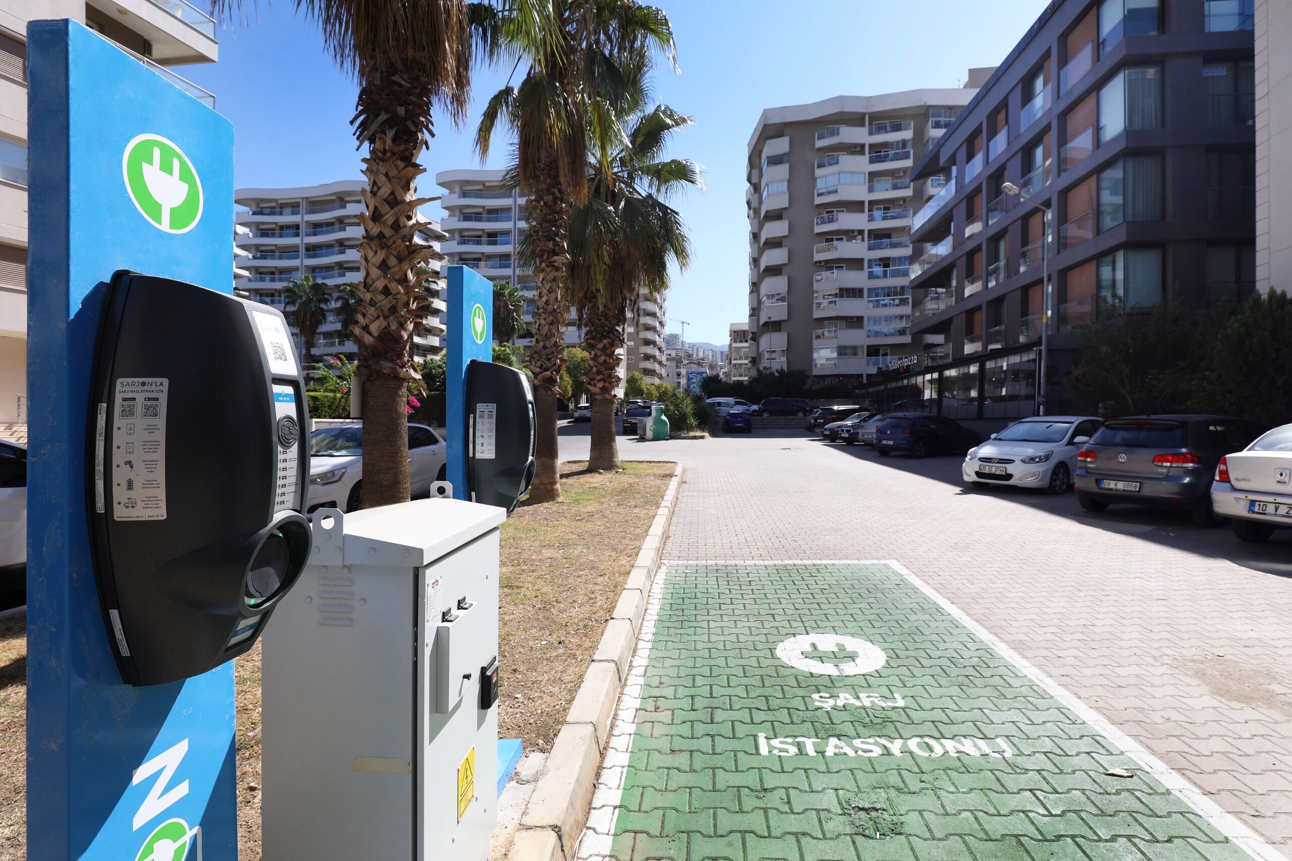 Narlıdere’nin Elektrikli Şarj Istasyonlarına Yoğun Ilgi1