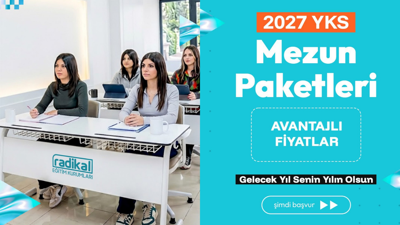 Radikal Eğitim Kurumları'ndan mezun adaylarına avantajlı yeni dönem kampanyası