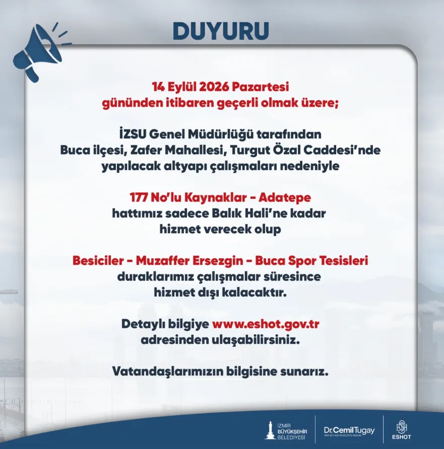 Eshot Duyuruu