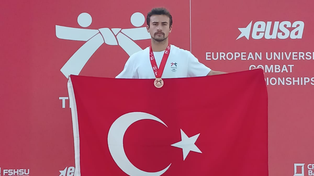 İzmirli Milli Sporcu Uğurhan Artam Avrupa Üçüncüsü Oldu