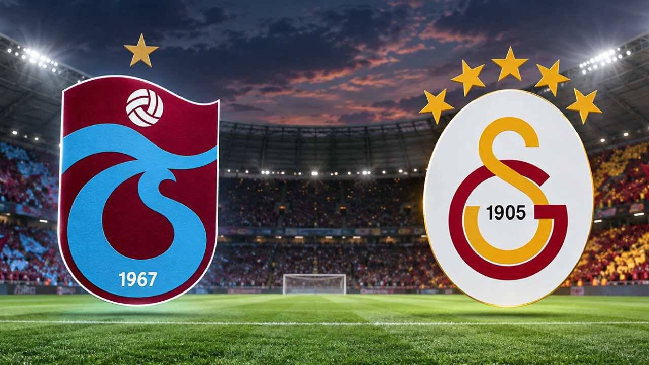 Trabzonspor-Galatasaray maçı ne zaman, saat kaçta, hangi kanalda?