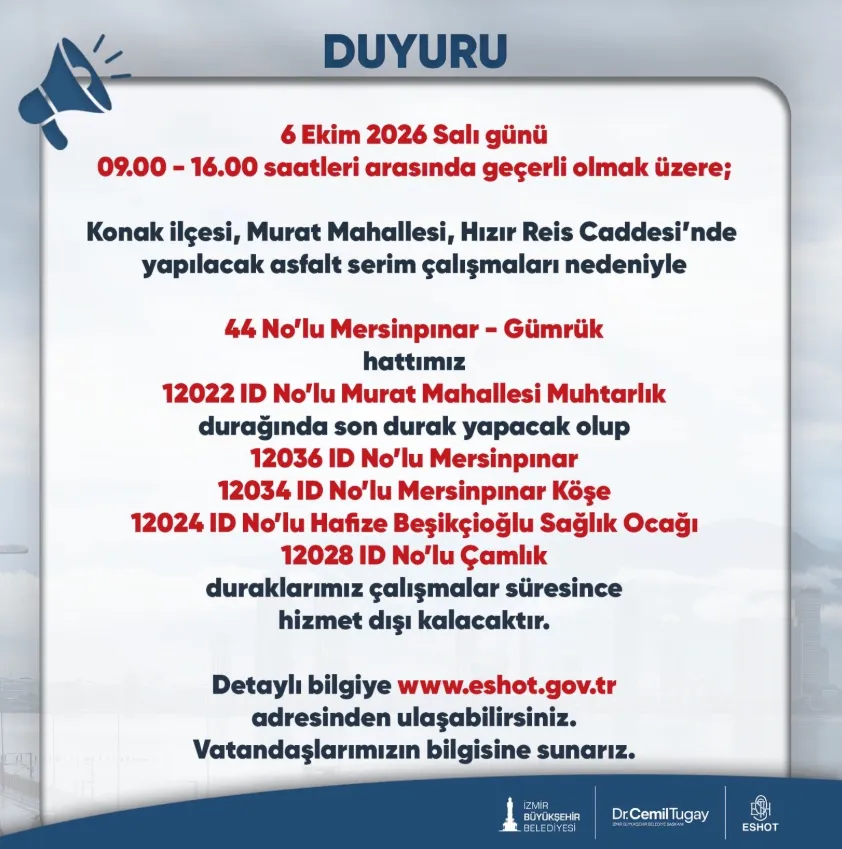 44 No Duyuru