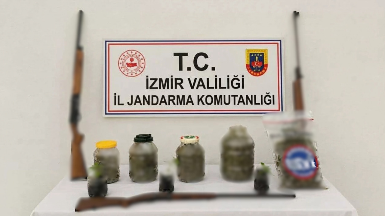 Ödemiş’te yasaklı madde baskını: 1 şüpheli tutuklandı!